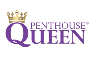 Penthouse Queen Logo Colour on White Penthouse Queen Logo Colour on White
